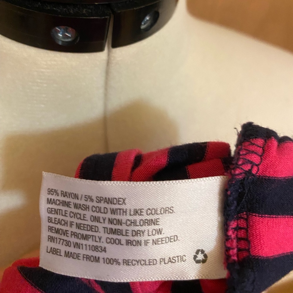 Striped Pink and Black Maxi Dress - Picture 3 of 8